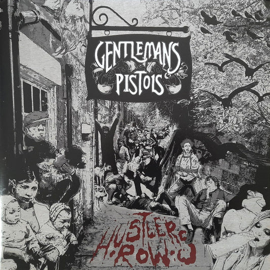 GENTLEMAN'S PISTOLS : HUSTLERS ROW LTD LP 180G RED BLACK WHITE SPLATTER VINYL