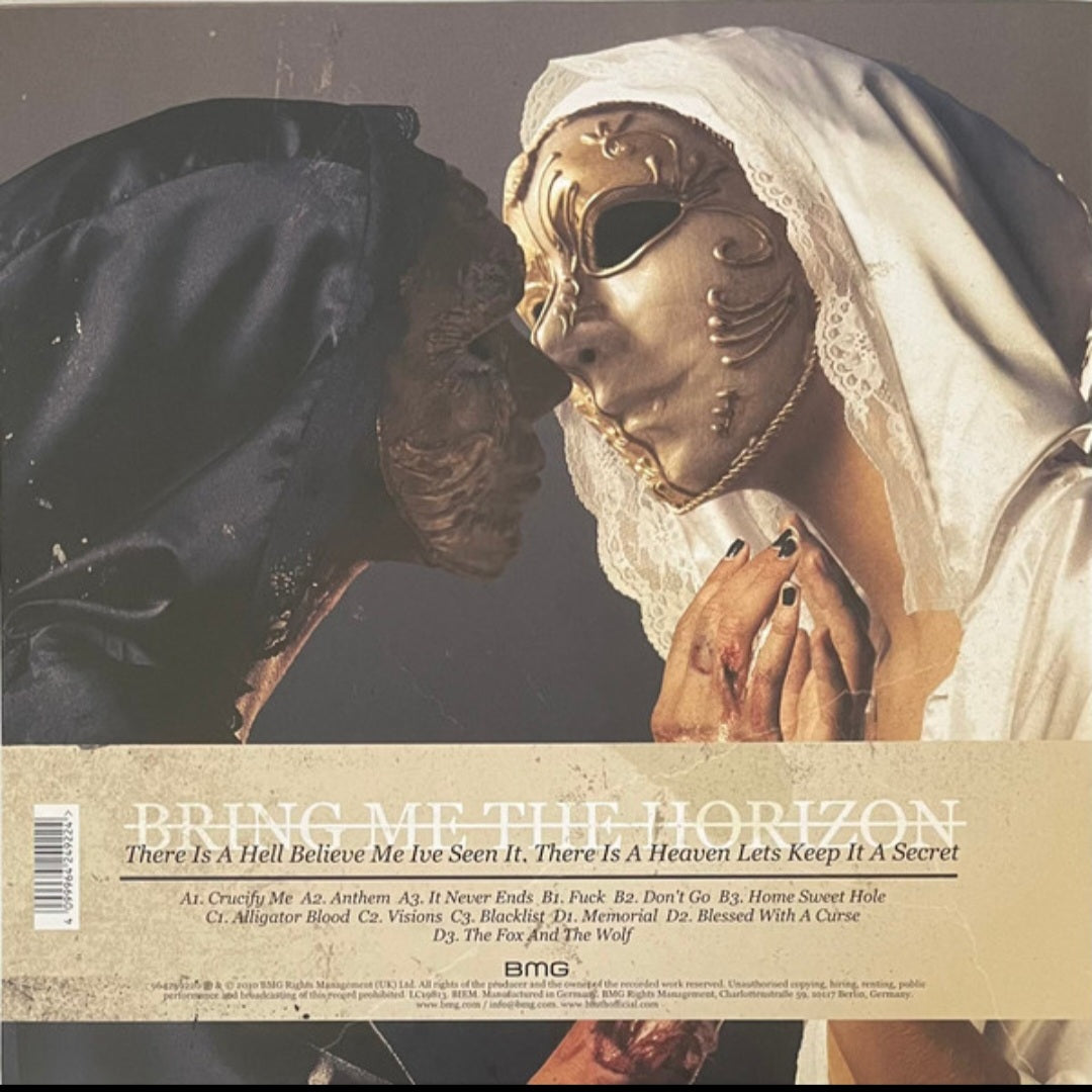 BRING ME THE HORIZON : THERE IS A HELL BELIEVE ME IVE SEEN IT, THERE IS A HEAVEN LETS KEEP IT A SECRET 2LP 180G