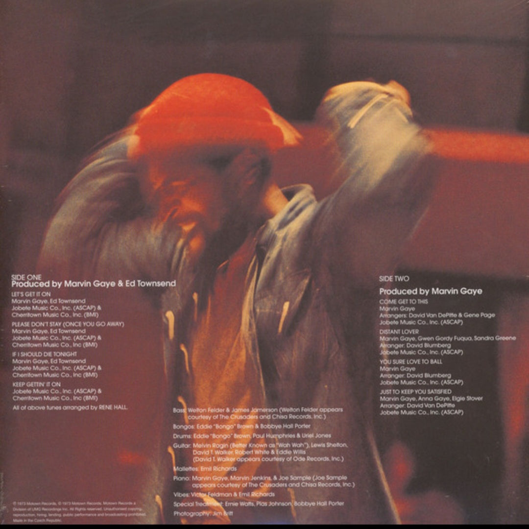 MARVIN GAYE : LET'S GET IT ON LP 180G