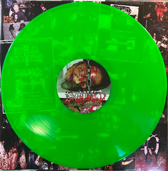 EXHUMED : GORE METAL LTD LP 180G SLIME GREEN VINYL