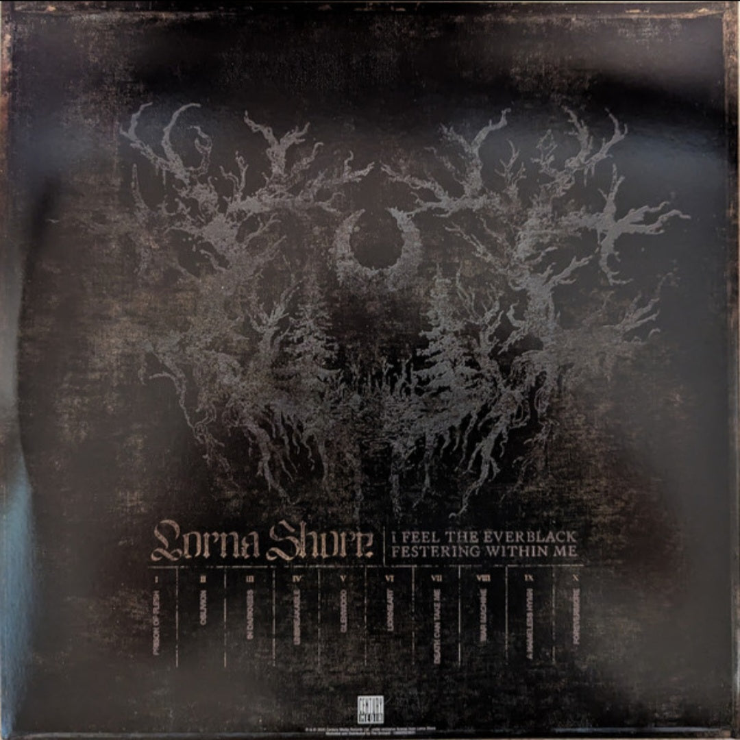 LORNA SHORE : I FEEL THE EVERBLACK FESTERING INSIDE ME 2LP 180G