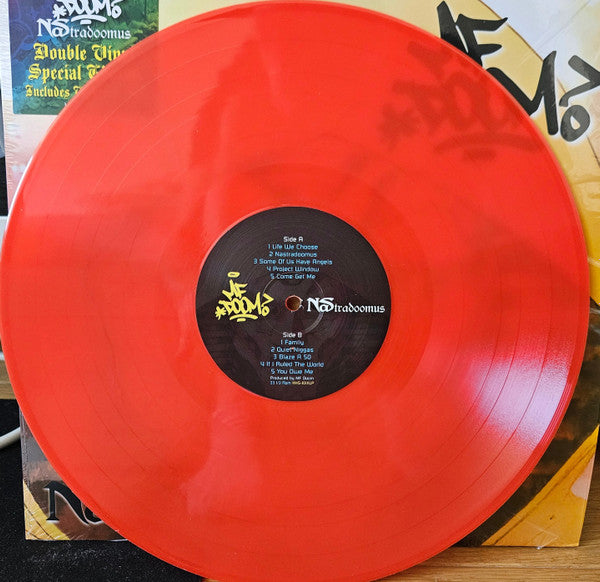 MF DOOM : NASTRADOOMUS VOL 1 LTD LP 180G RED VINYL