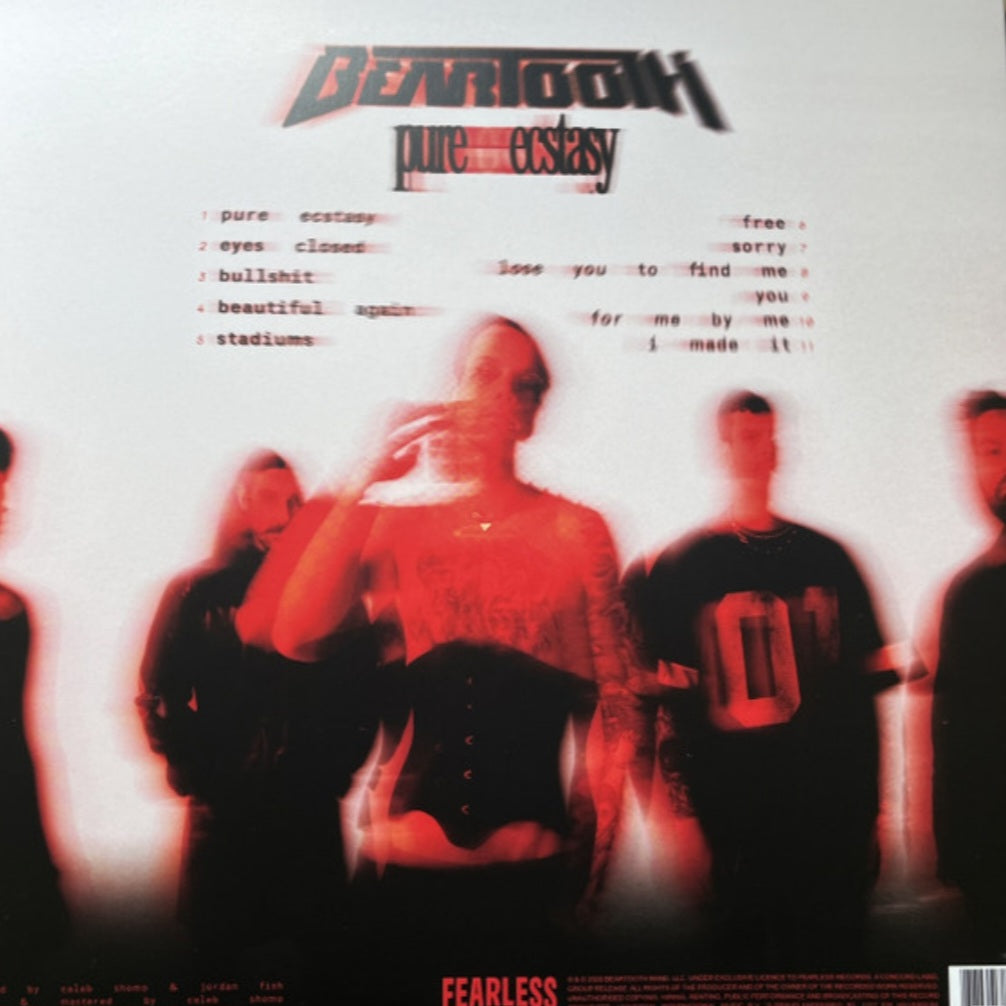 BEARTOOTH : PURE ECSTASY LTD LP BLOODSHOT VINYL