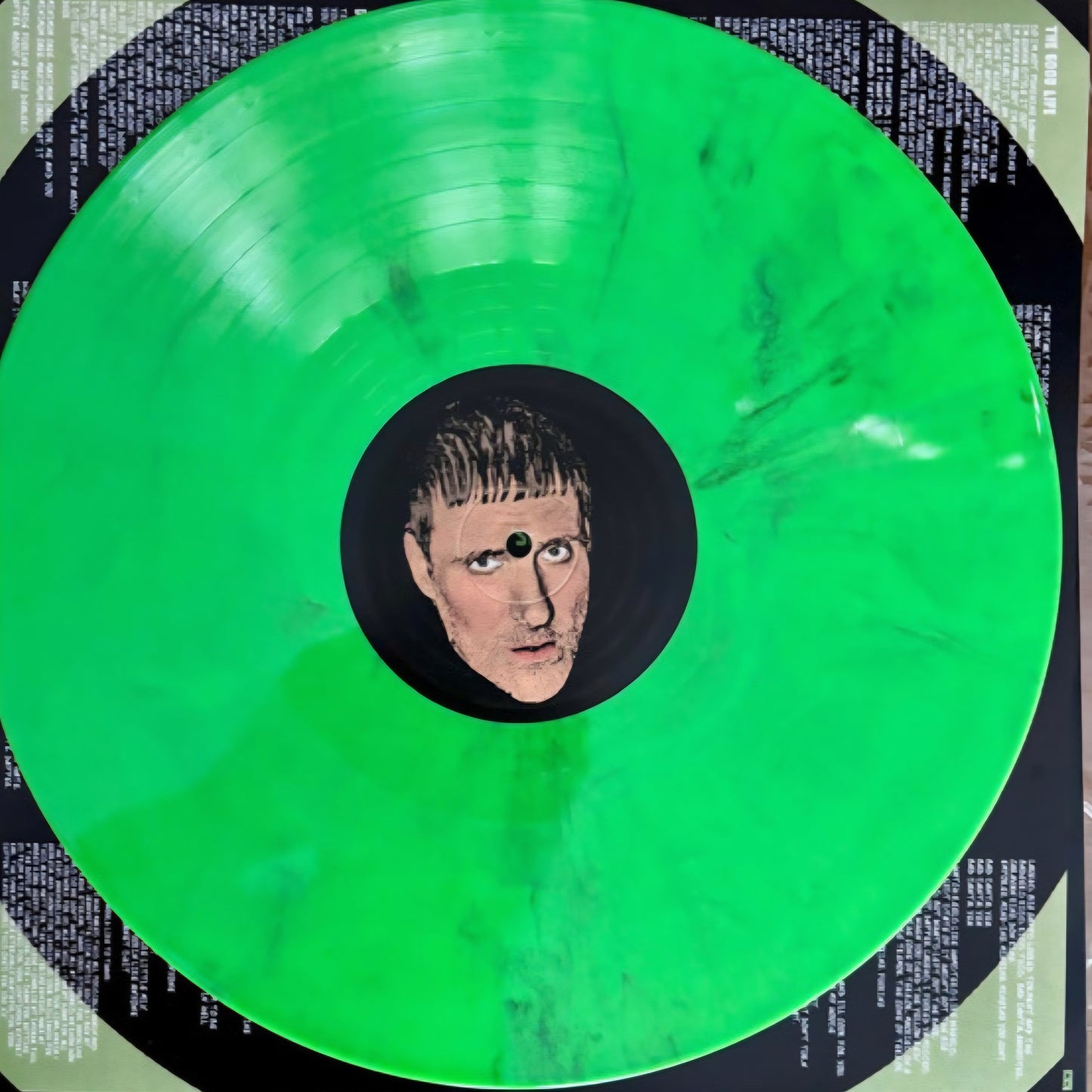 SLEAFORD MODS : THE DEMISE OF PLANET X LTD LP 180G NEON GREEN GLOW IN THE DARK VINYL