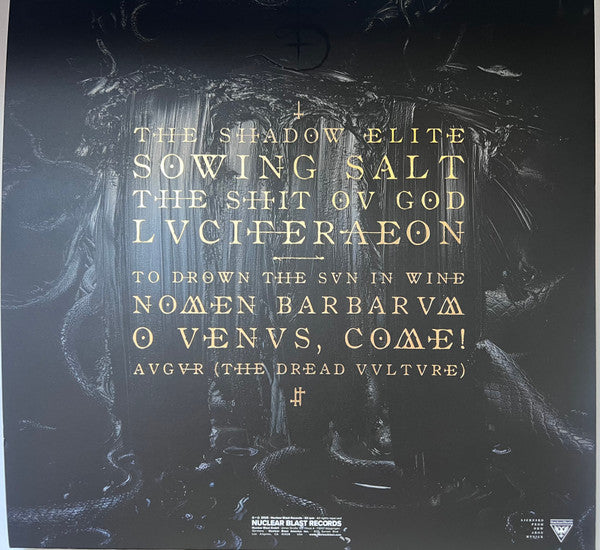 BEHEMOTH : THE SHIT OV GOD LTD LP 180G CLEAR VINYL