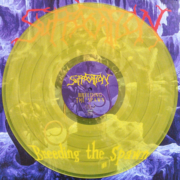 SUFFOCATION : BREEDING THE SPAWN LTD LP 180G YELLOW VINYL