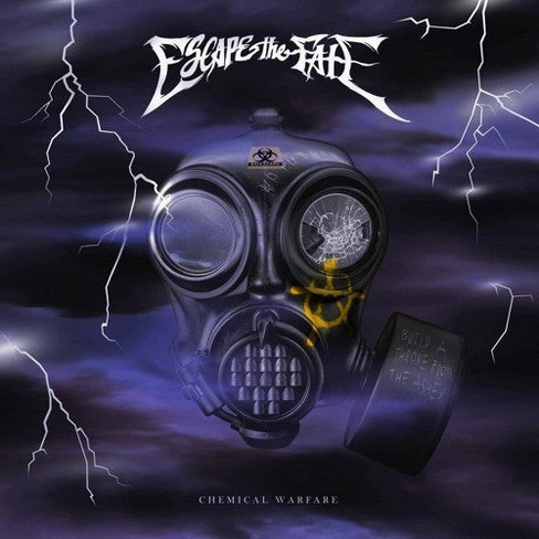 ESCAPE THE FATE : CHEMICAL WARFARE LTD LP 180G BLACK YELLOW SPLATTER VINYL