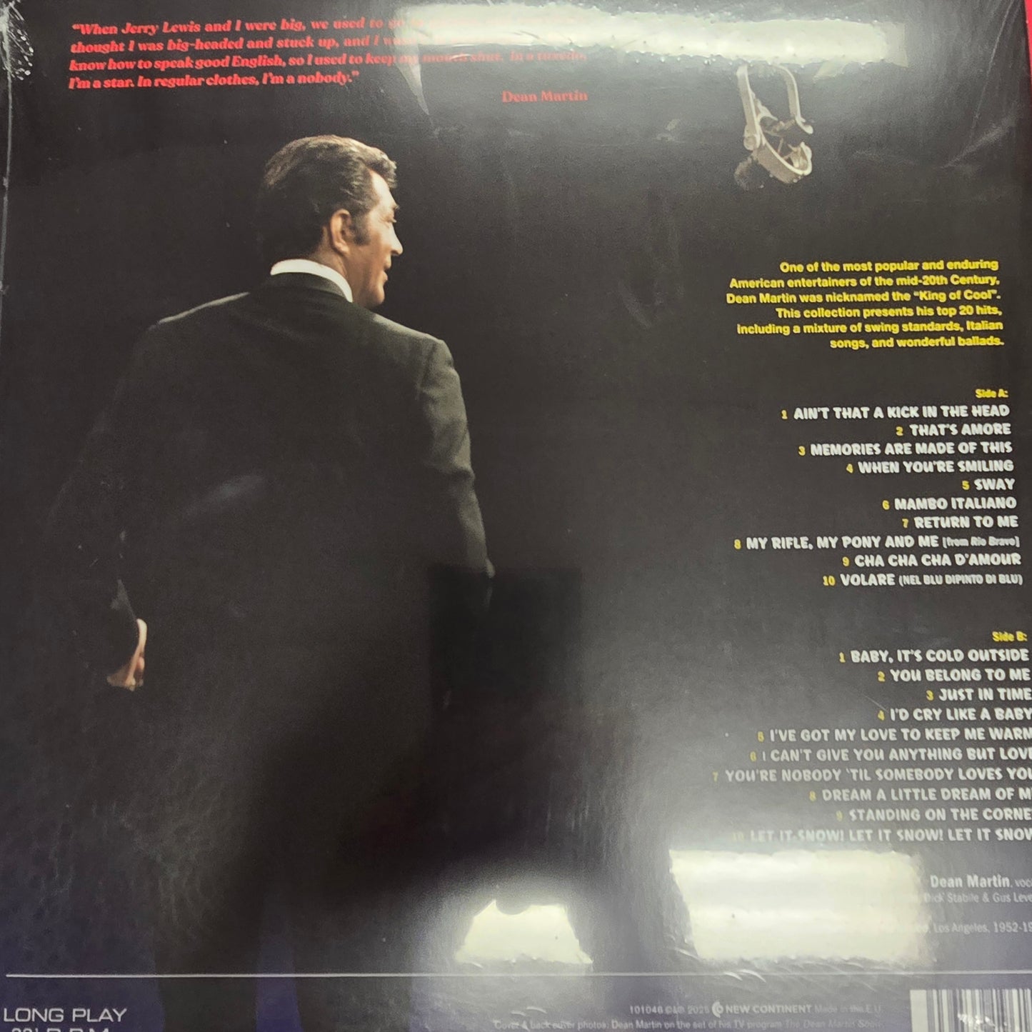 DEAN MARTIN : GREATEST HITS LTD LP 180G RED VINYL