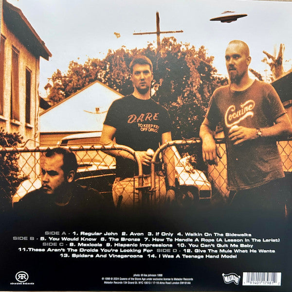 QUEENS OF THE STONE AGE : QUEENS OF THE STONE AGE 2LP 180G