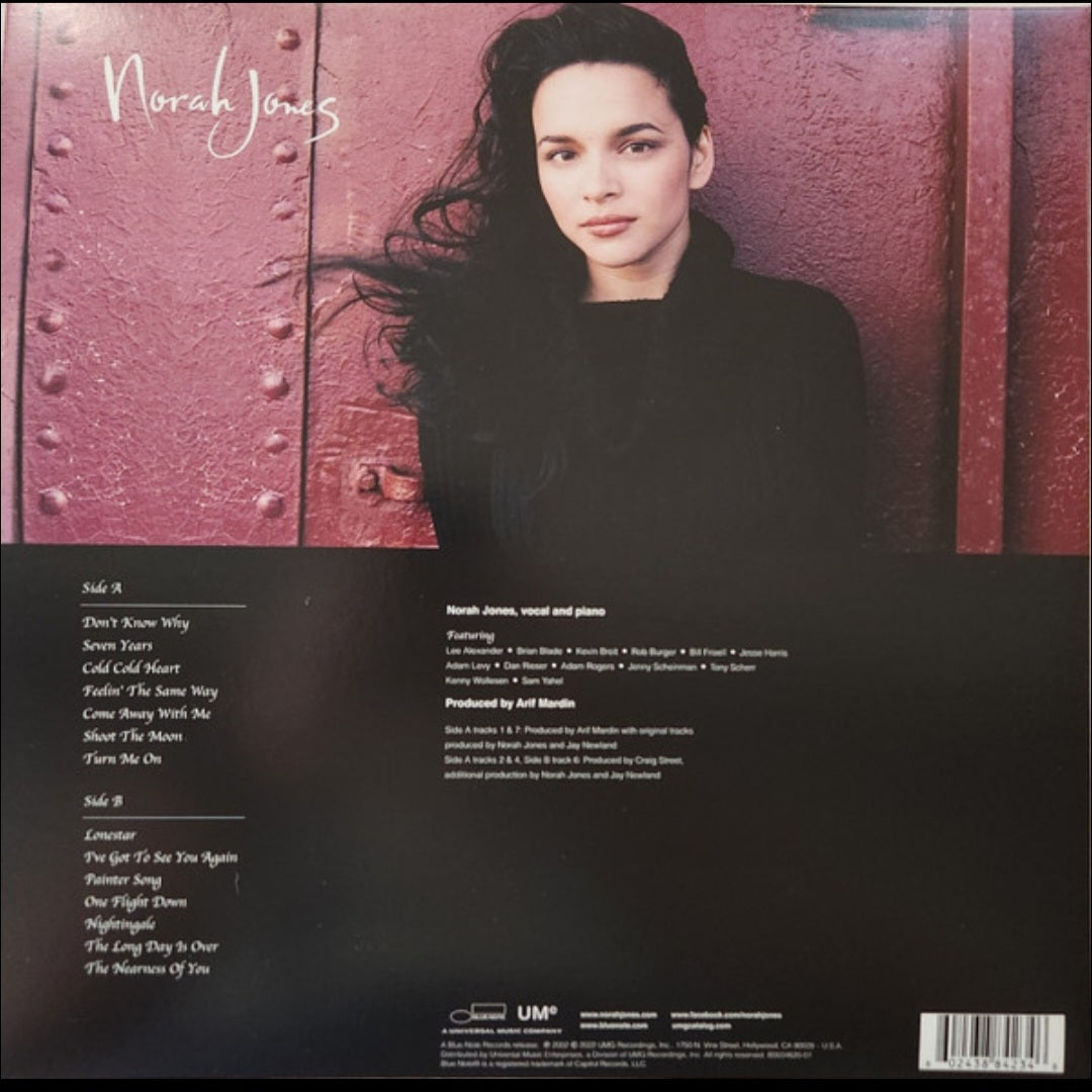 NORA JONES : COME AWAY WITH ME 20TH ANNIVERSARY LP 180G