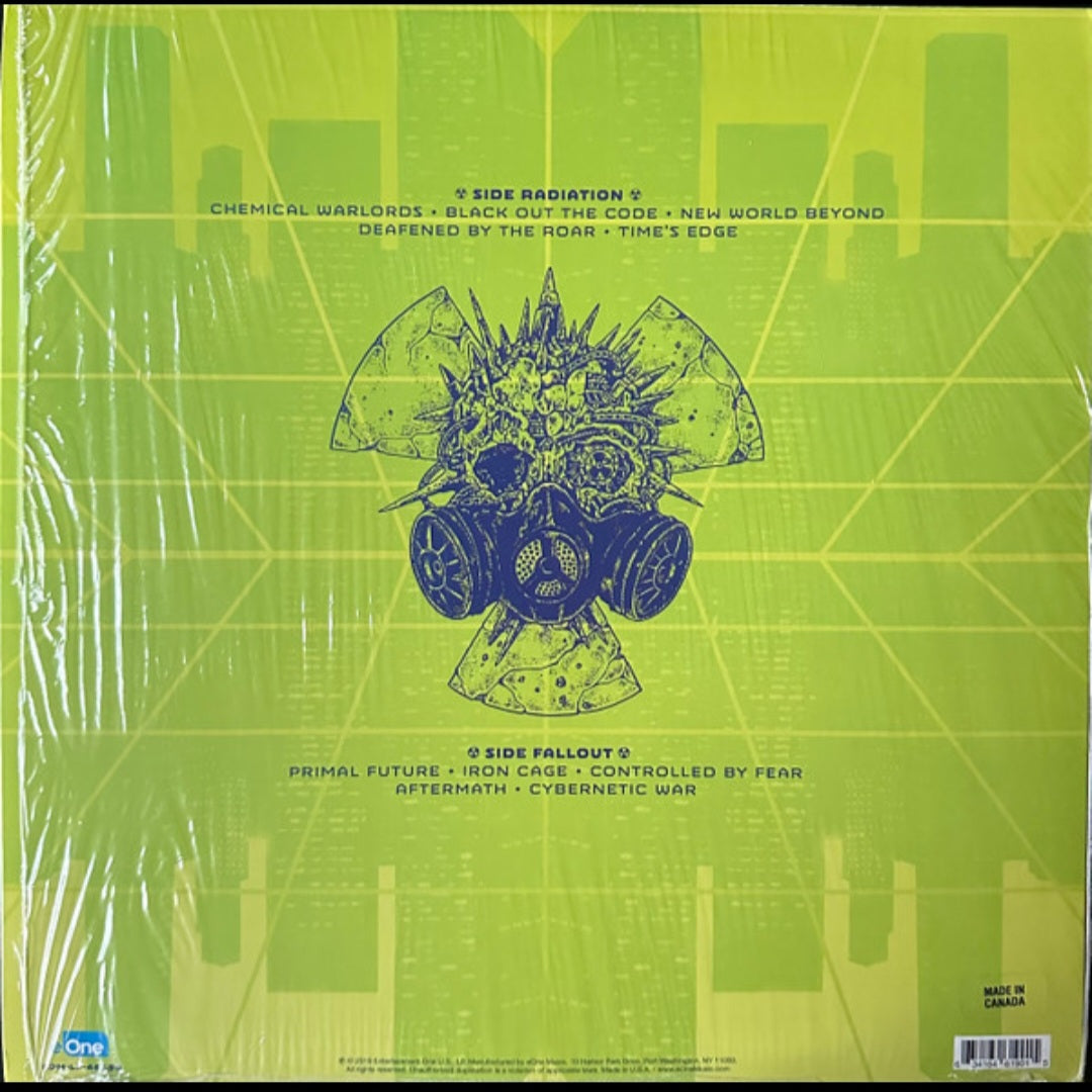 TOXIC HOLOCAUST : PRIMAL FUTURE : 2019 LTD LP 180G PINK GREEN SPLATTER VINYL
