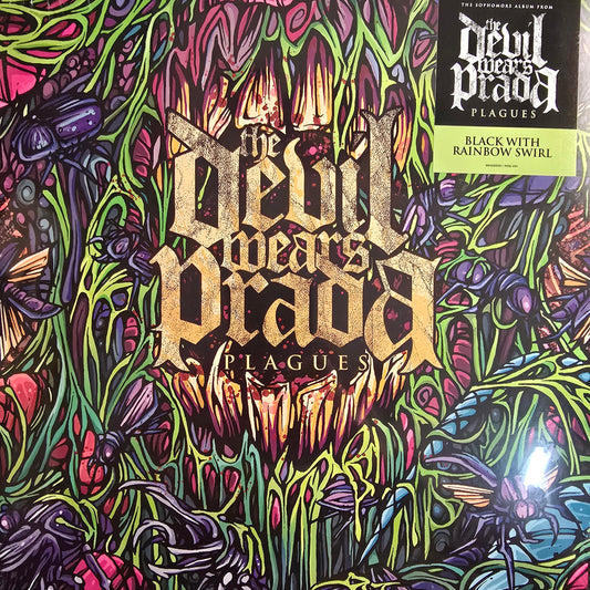 THE DEVIL WEARS PRADA : PLAGUES LTD LP 180G BLACK RAINBOW SWIRL VINYL