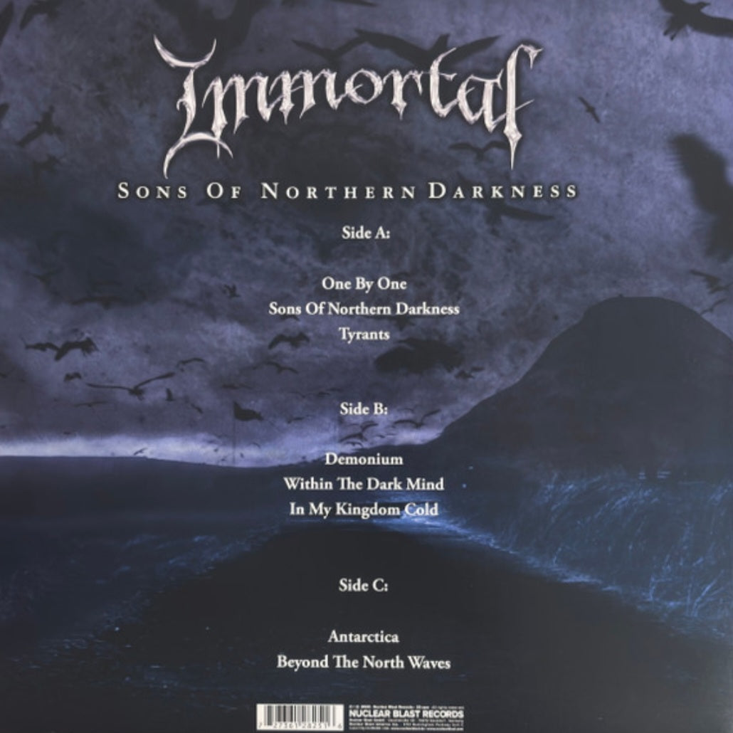 IMMORTAL : SONS OF NORTHERN DARKNESS 2LP 180G