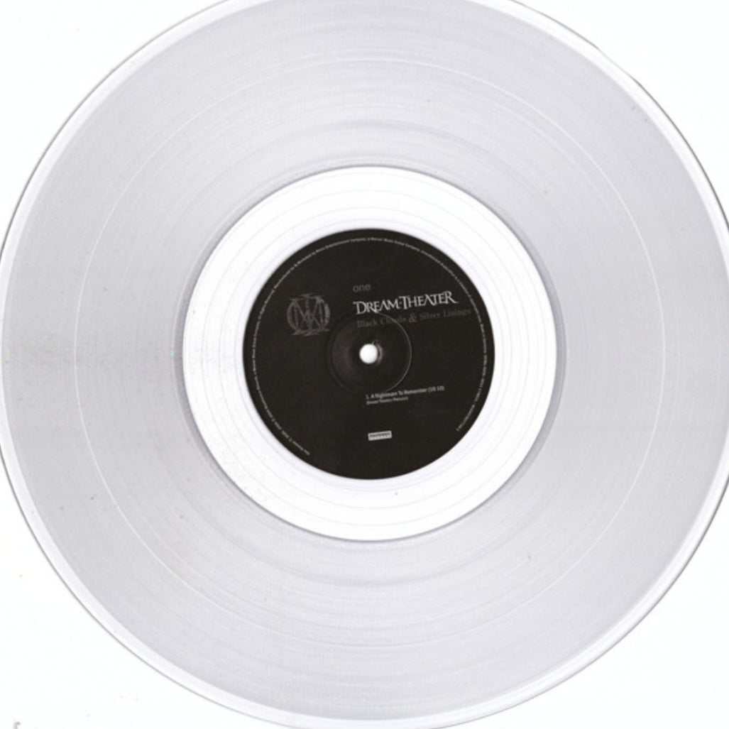 DREAM THEATER : BLACK CLOUDS & SILVER LININGS LTD 2LP 180G CLEAR VINYL