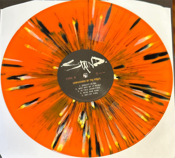 STAIND : CONFESSIONS OF THE FALLEN LTD LP 180G ORANGE BLACK SPLATTER VINYL