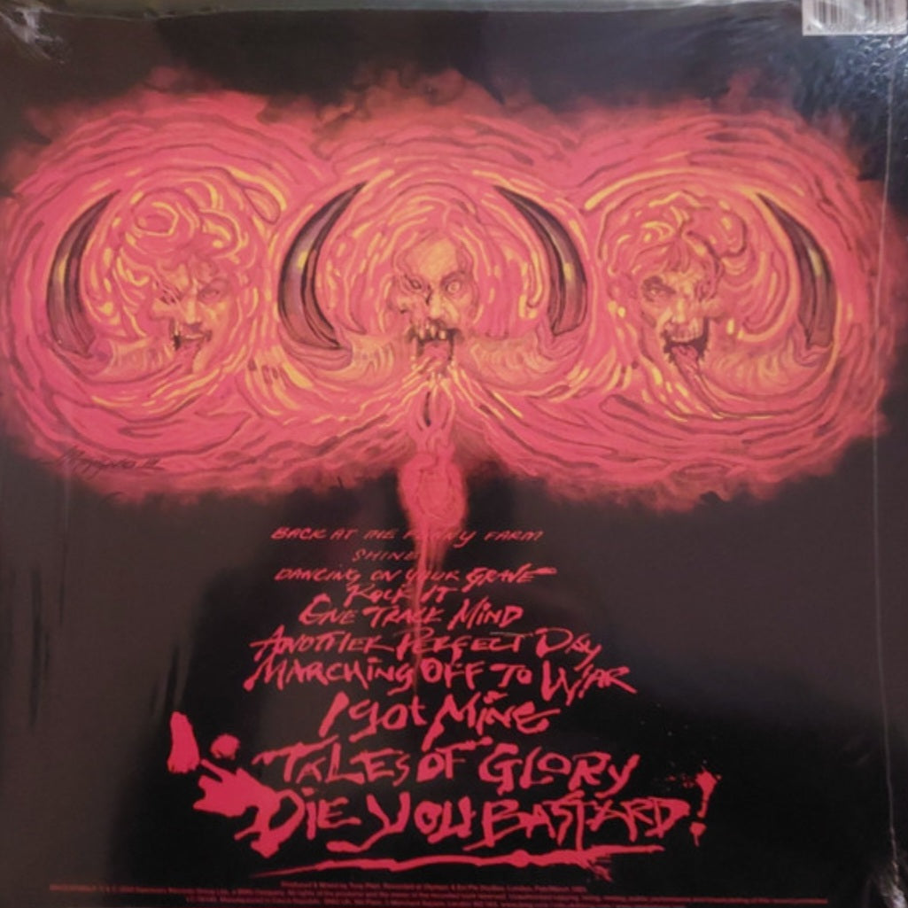 MOTORHEAD : ANOTHER PERFECT DAY LTD LP 180G ORANGE & YELLOW SPINNER VINYL