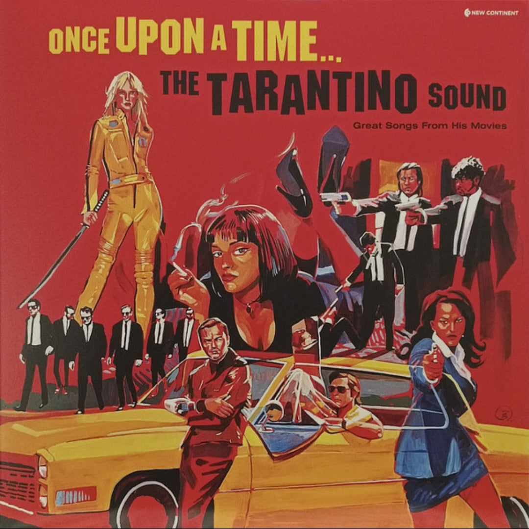 VARIOUS ARTISTS : ONCE UPON A TIME ... THE TARANTINO SOUND LTD LP 180G RED VINYL