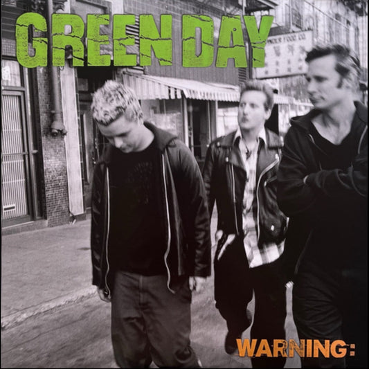 GREEN DAY : WARNING LTD LP 180G NEON ORANGE VINYL