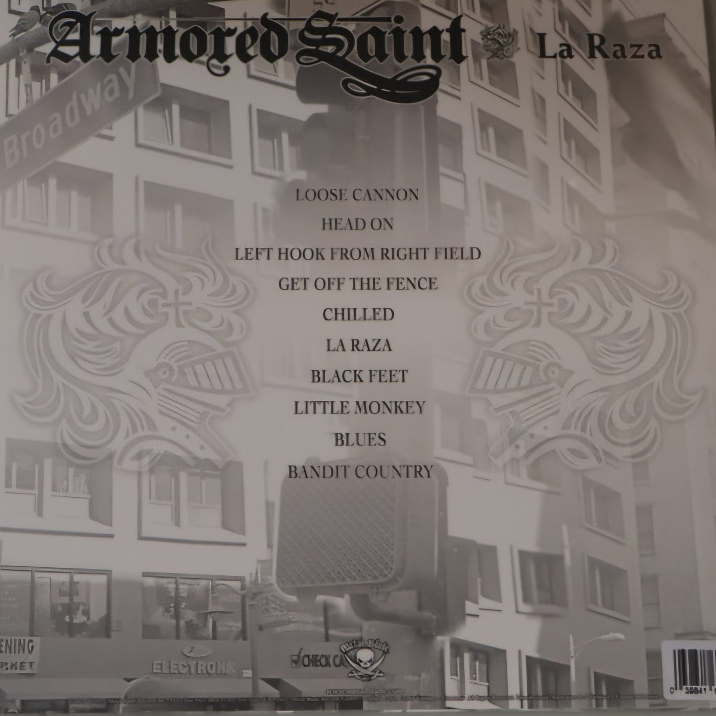 ARMORED SAINT : LA RAZA LTD LP 180G SPOOKY WHITE VINYL