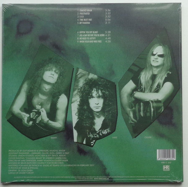 DESTRUCTION : CRACKED BRAIN LTD LP 180G COKE BOTTLE GREEN VINYL