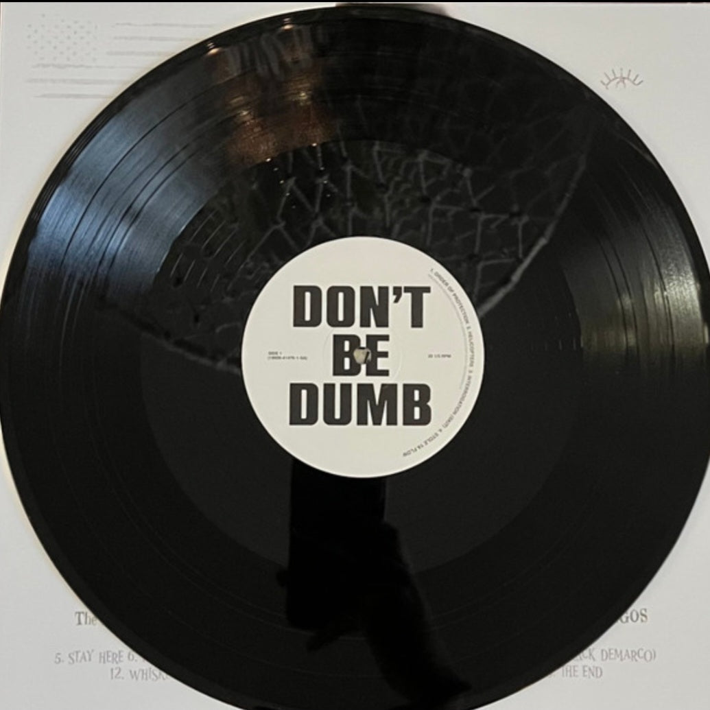ASAP ROCKY : DONT BE DUMB LTD 2LP 180G BLACK & WHITE VINYL