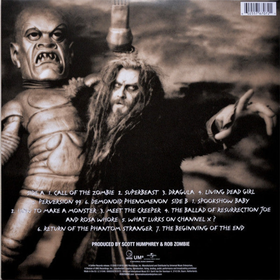 ROB ZOMBIE : HELLBILLY DELUXE LP