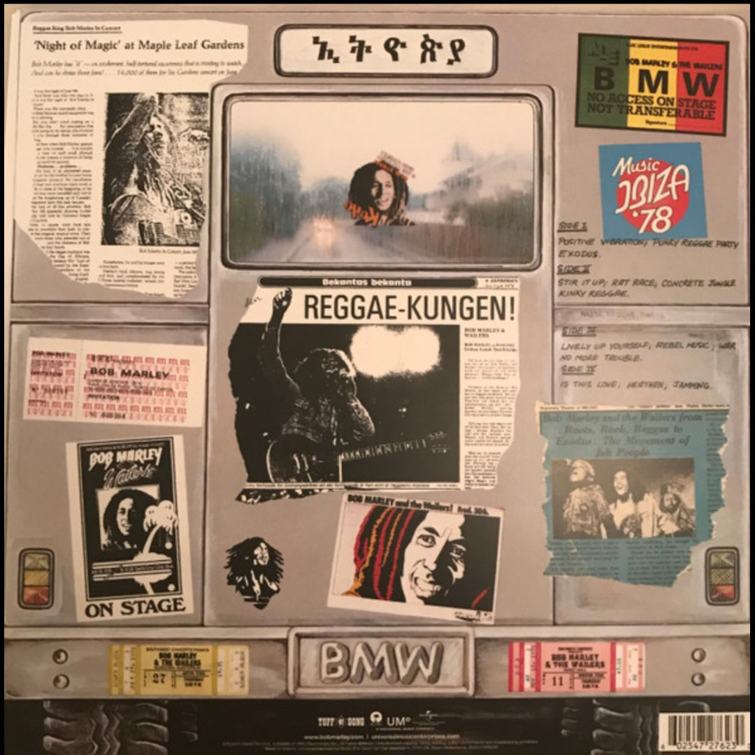 BOB MARLEY & THE WAILERS : BABYLON BY BUS 2LP 180G