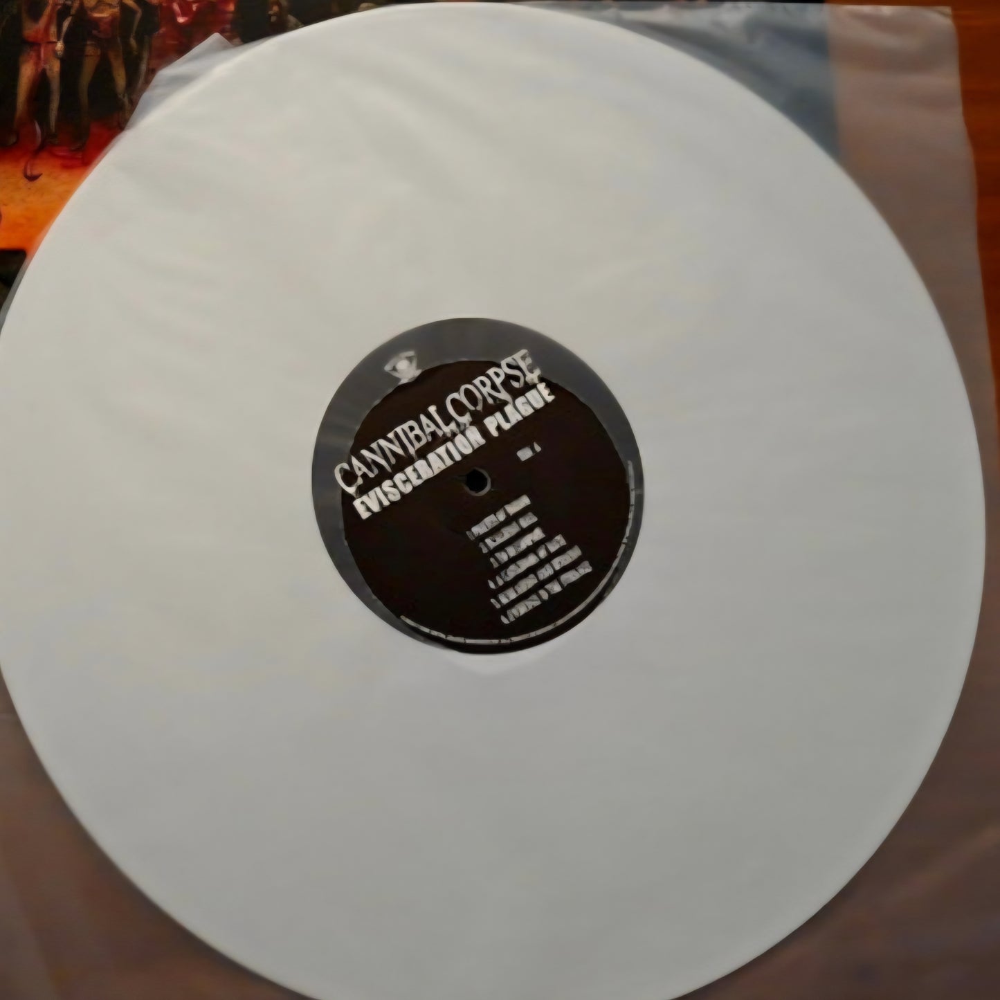 CANNIBAL CORPSE : EVISCERATION PLAGUE LTD LP 180G WHITE VINYL