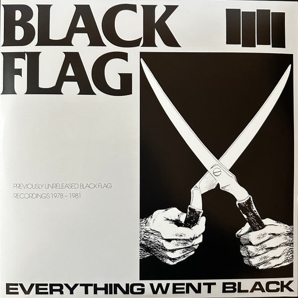 BLACK FLAG : EVERYTHING WENT BLACK 2LP 180G