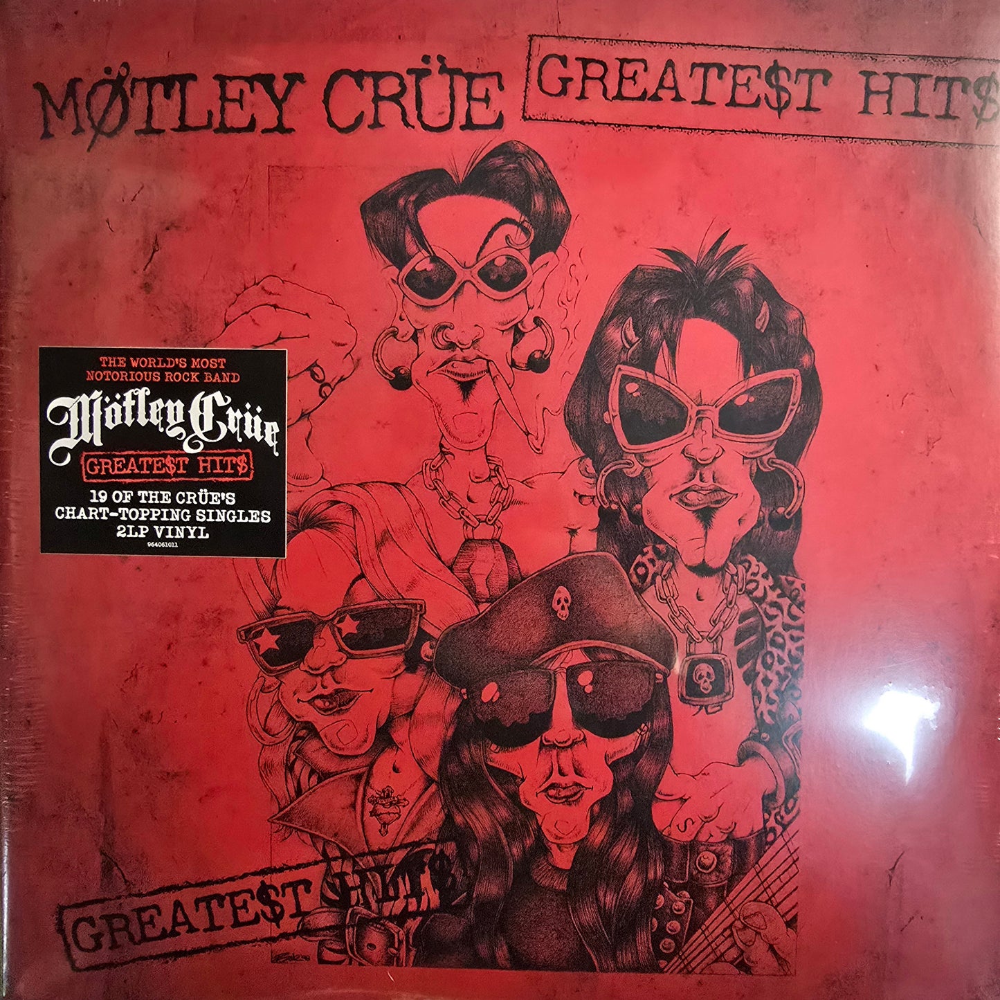 MOTLEY CRUE : GREATEST HITS 2LP 180G