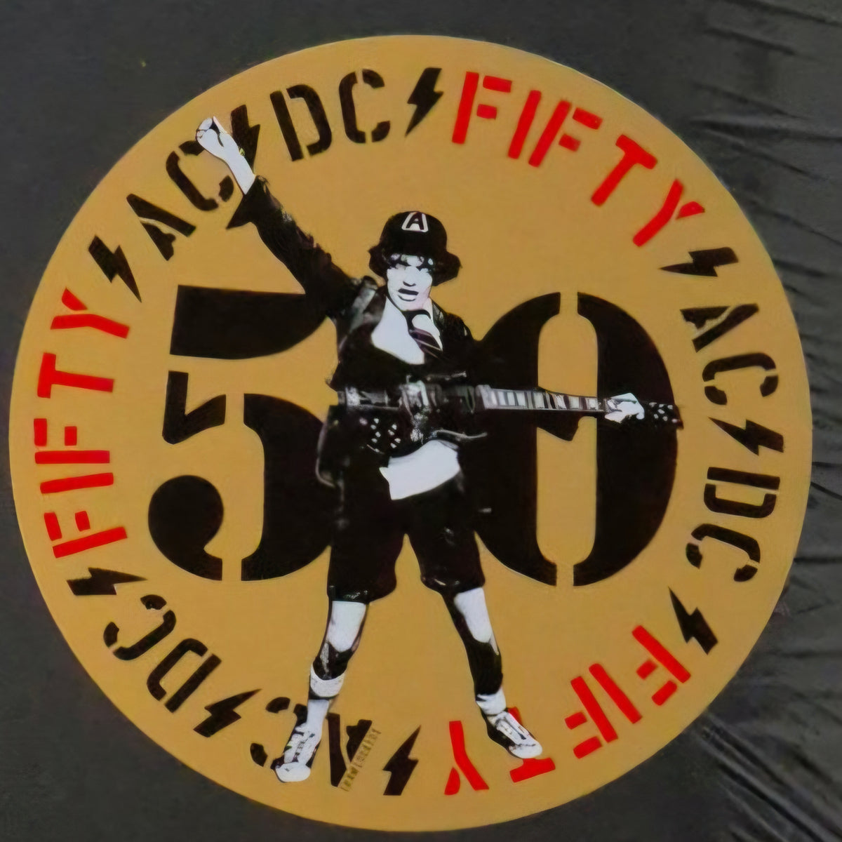 AC/DC : BACK IN BLACK LTD 50TH ANNIVERSARY LP 180G GOLD VINYL