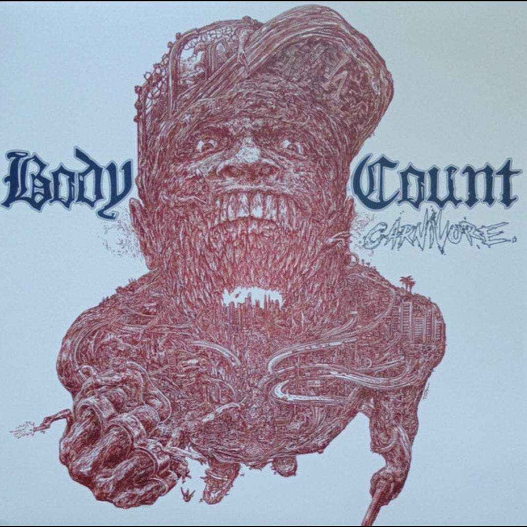 BODY COUNT : CARNIVORE LTD LP 180G GREEN BLACK SPLATTER VINYL