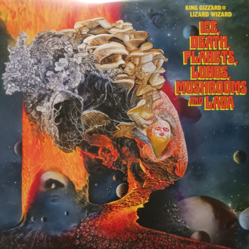 KING GIZZARD AND THE LIZARD WIZARD 🦎 ICE DEATH PLANETS LUNGS MUSHROOMS AND LAVA LTD 2LP 180G LUCKY RAINBOW VINYL