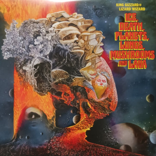 KING GIZZARD AND THE LIZARD WIZARD 🦎 ICE DEATH PLANETS LUNGS MUSHROOMS AND LAVA LTD 2LP 180G LUCKY RAINBOW VINYL
