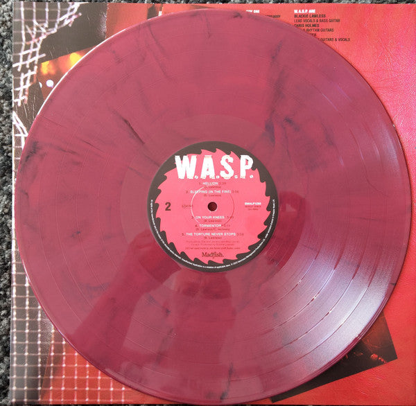 WASP : WASP LTD LP 180G MAGENTA MARBLED VINYL