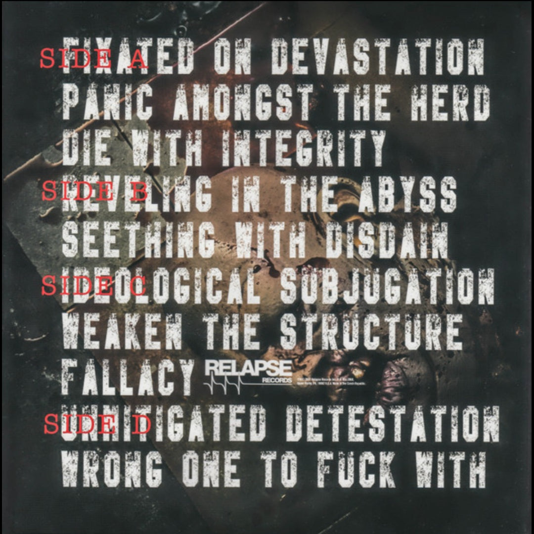 DYING FETUS : WRONG ONE TO FUCK WITH LTD 2LP 180G POOL OF BLOOD EDITION
