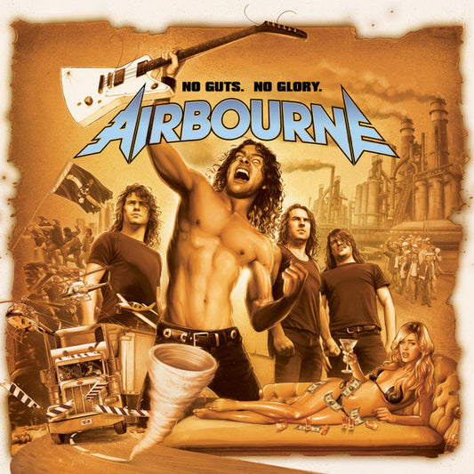 AIRBOURNE : NO GUTS NO GLORY LP 180G