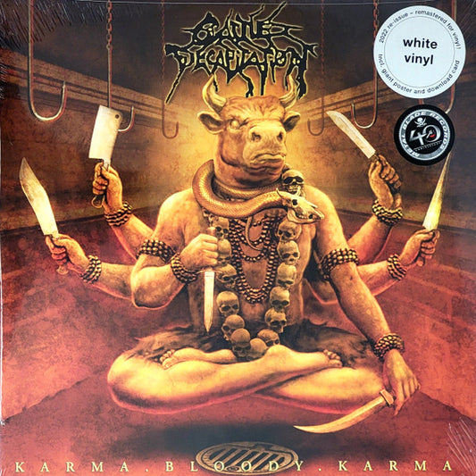 CATTLE DECAPITATION : KARMA BLOODY KARMA LTD LP 180G WHITE VINYL