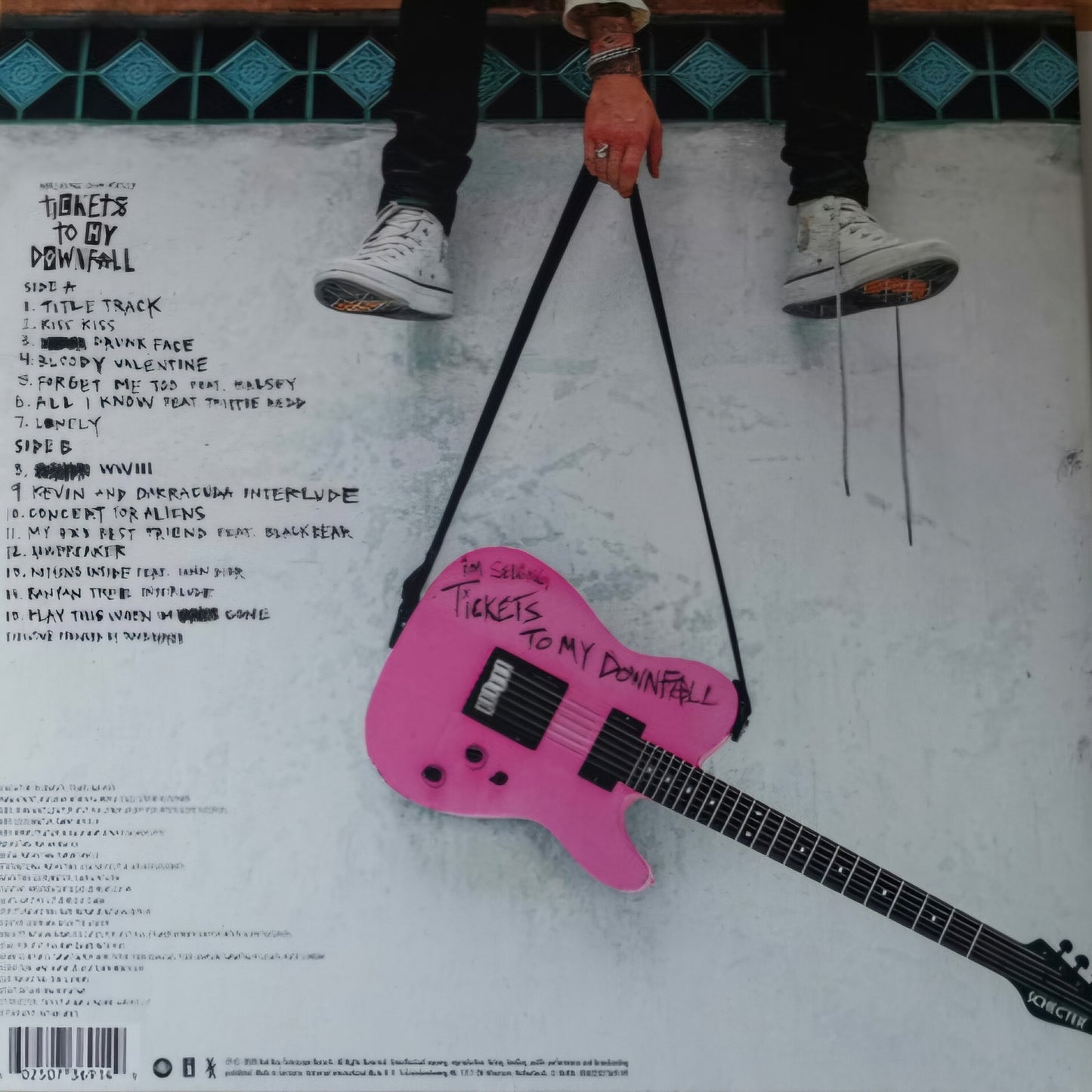 MACHINE GUN KELLY : TICKETS TO MY DOWNFALL LP 180G