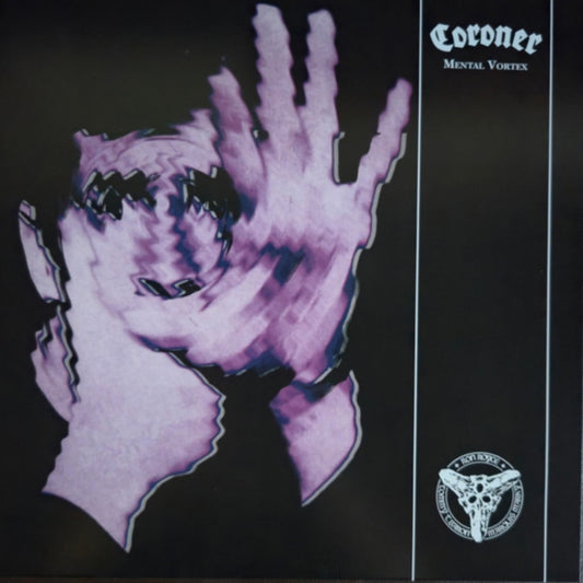 CORONER : MENTAL VORTEX LTD LP 180G BLUE MARBLED VINYL