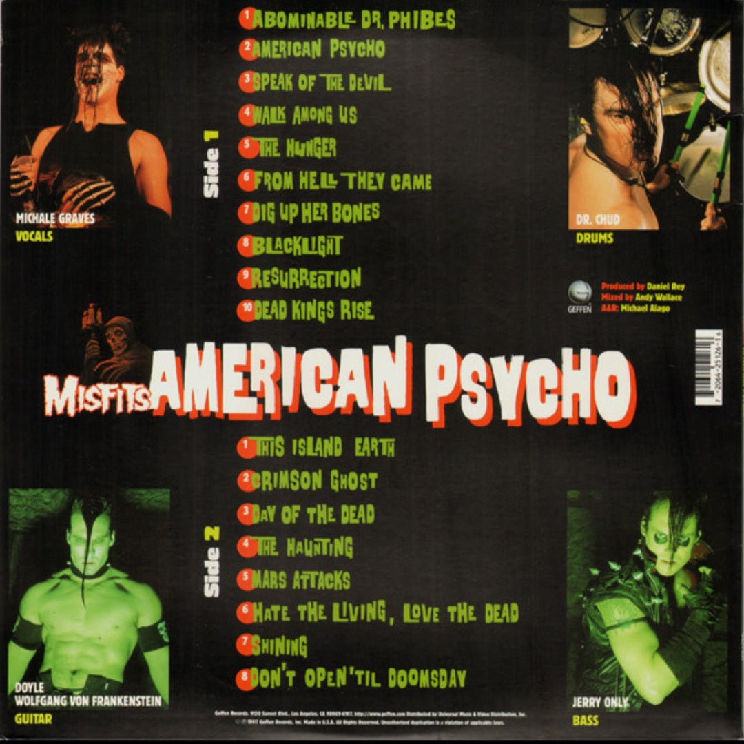 MISFITS : AMERICAN PSYCHO LP 180G