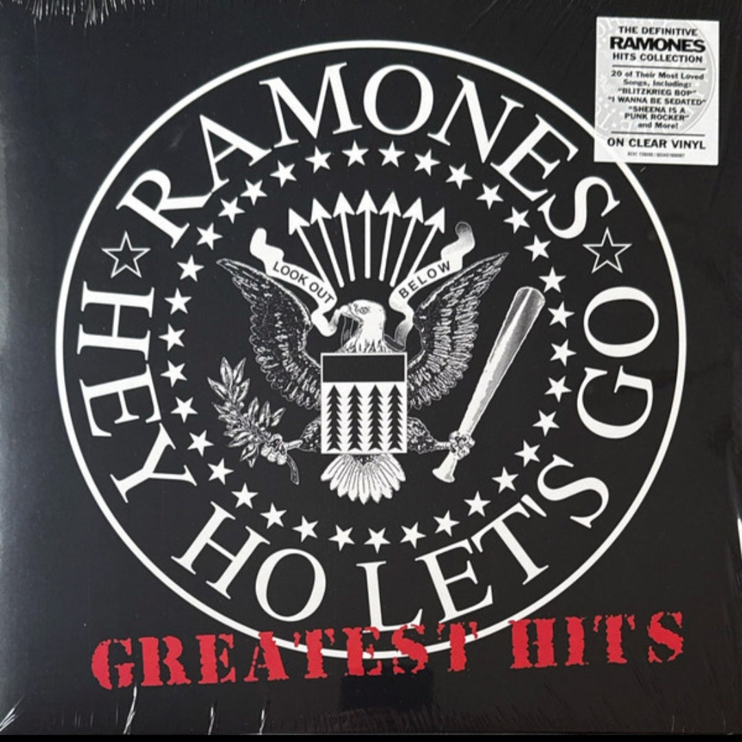 RAMONES : GREATEST HITS LTD LP 180G CLEAR VINYL