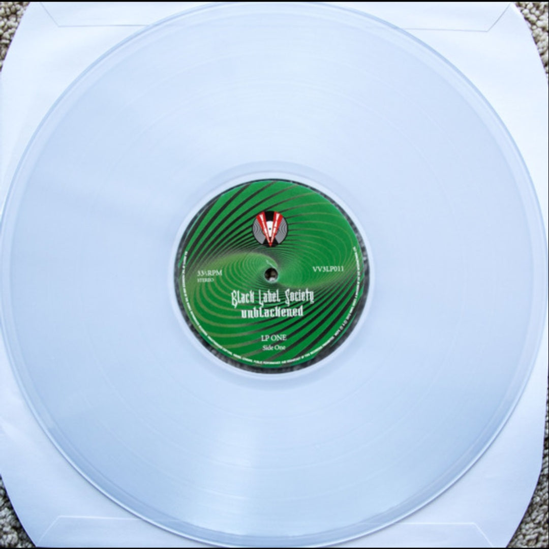 BLACK LABEL SOCIETY : UNBLACKENED LTD 3LP 180G CLEAR VINYL