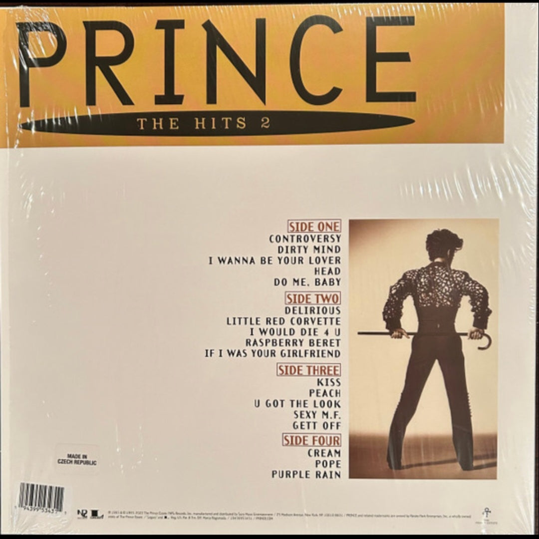 PRINCE : THE HITS 2 2LP 180G