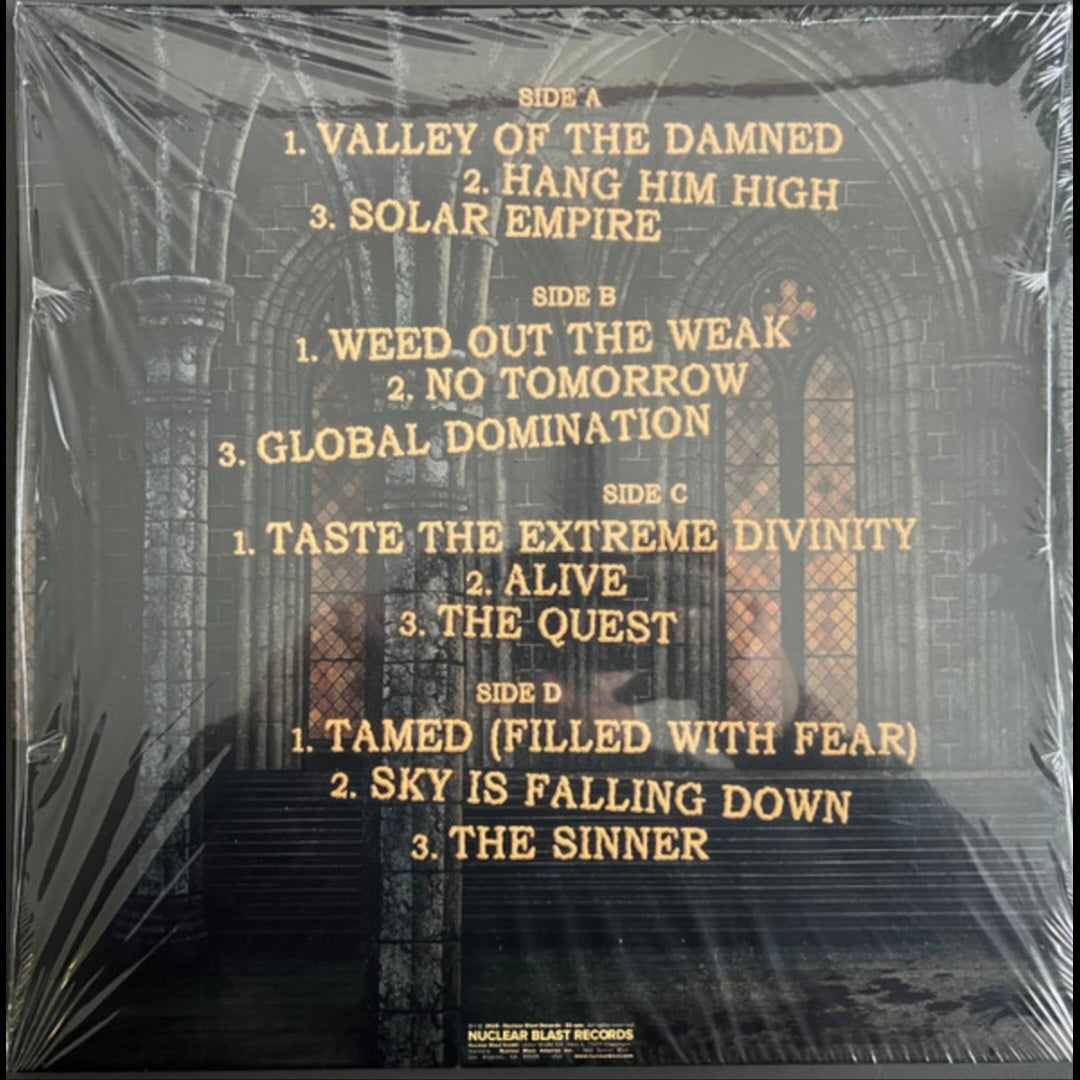 HYPOCRISY : A TASTE OF EXTREME DIVINITY LTD 2LP 180G SILVER VINYL