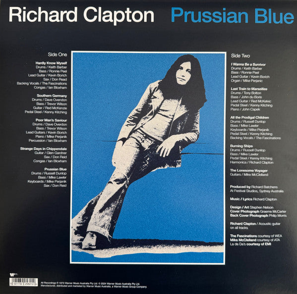 RICHARD CLAPTON : PRUSSIAN BLUE LP 180G