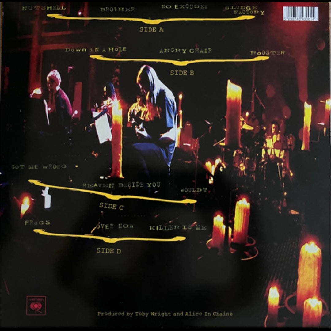 ALICE IN CHAINS : MTV UNPLUGGED LTD 2LP 180G ORANGE VINYL UNOFFICIAL