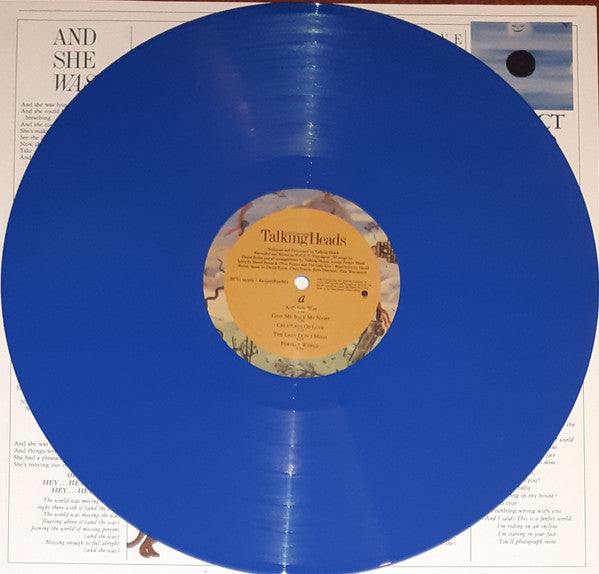 TALKING HEADS : LITTLE CREATURES LTD LP 180G BLUE VINYL
