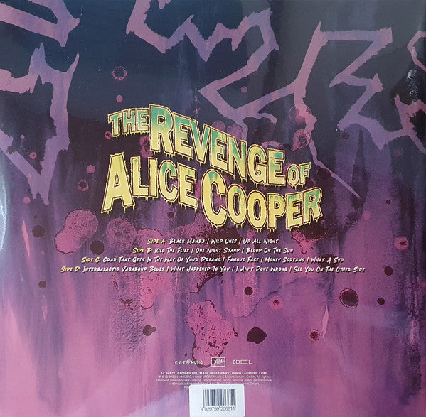 ALICE COOPER : THE REVENGE OF ALICE COOPER LTD 2LP 180G YELLOW VINYL
