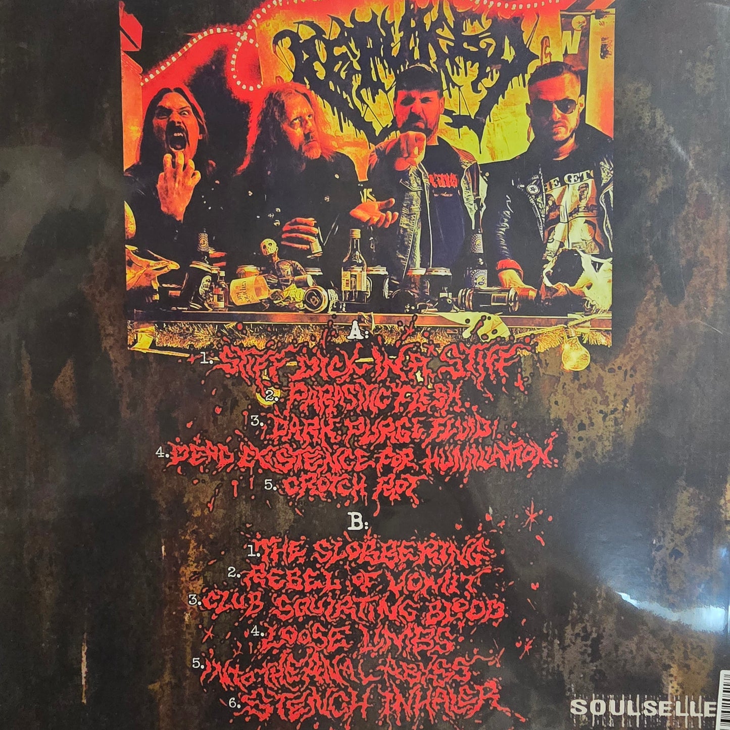 REPUKED : CLUB SQUIRTING BLOOD LP 180G